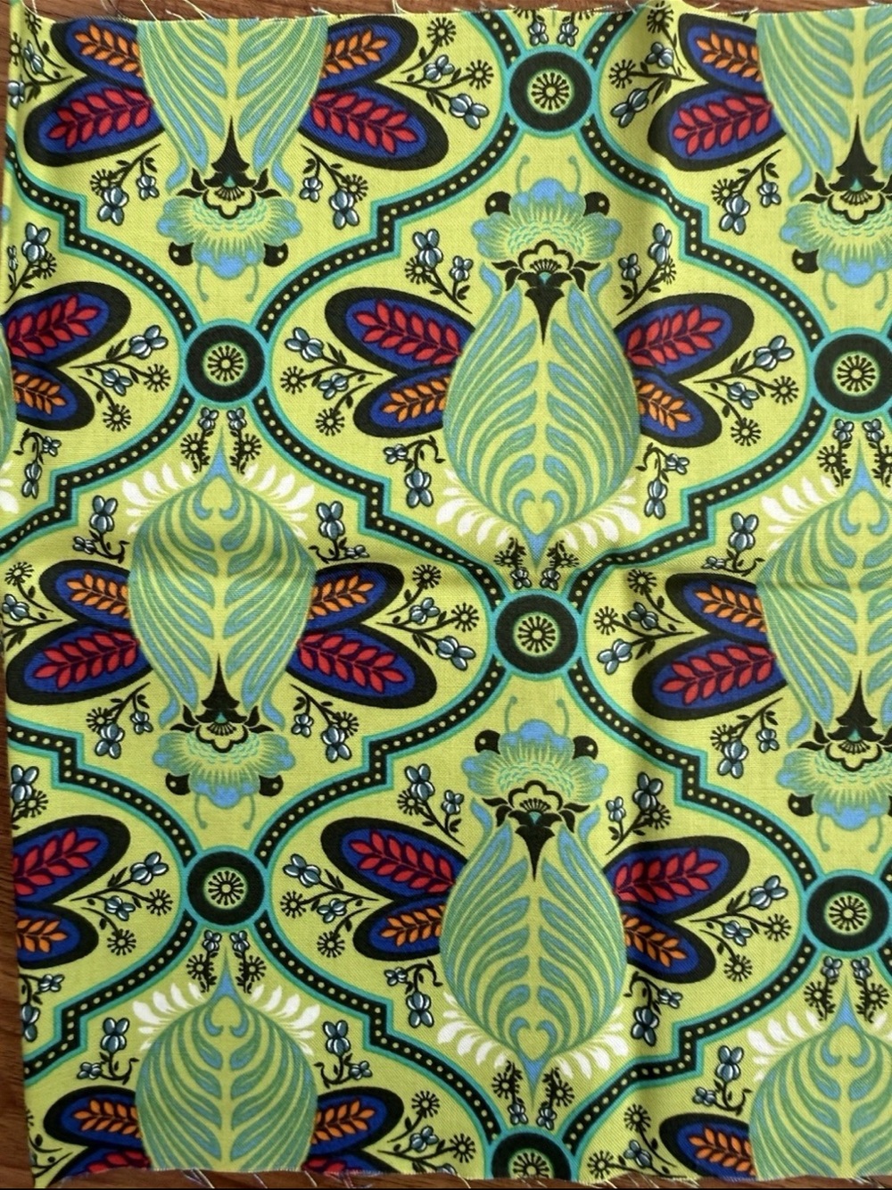 Tula Pink All Stars Bees Agave Free Spirit Quilting Cotton Fabric Remnant